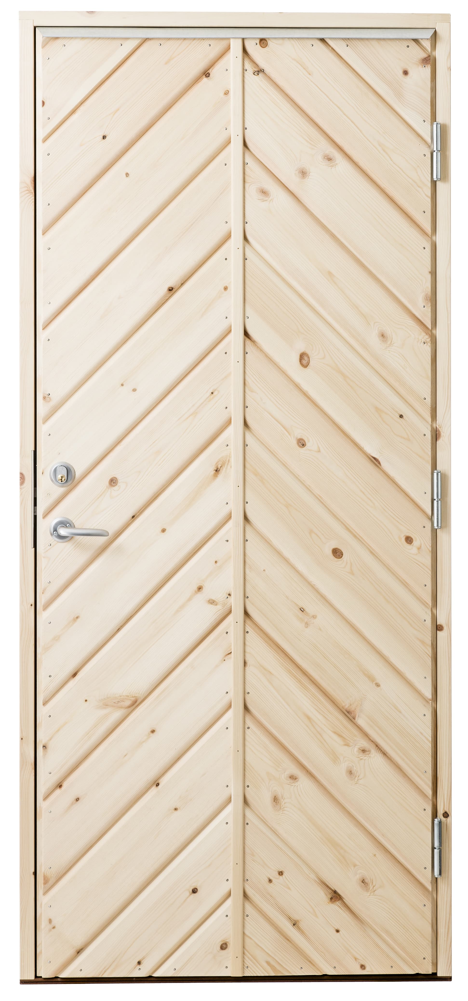 Sorseledörren ytterdörr rustik